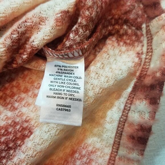 Abound Rust Tie Dye Shorts Size S - Picture 5 of 5